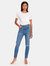 ‘90s Ultra High Rise Ankle Cut Slim Jeans