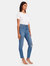 ‘90s Ultra High Rise Ankle Cut Slim Jeans