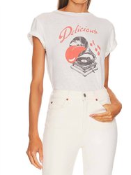 Delicious Classic Tee In Vintage White