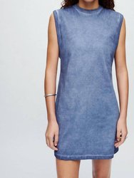 Muscle Tank Dress - Blue Haze