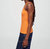 Ribbed Tank - Orange