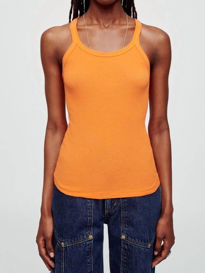 RE/DONE Ribbed Tank - Orange product