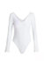 V Neck Long Sleeve Bodysuit