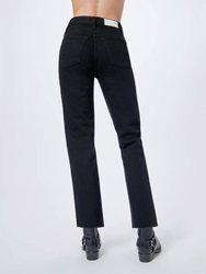 Women's 70'S Stove Pipe Jean - Black
