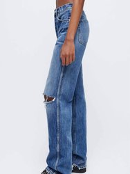 Women's 90S High Rise Loose Jean
