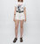 Women'S 90'S Low Slung Shorts - Vintage White