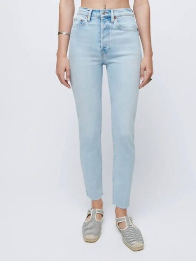 RE/DONE Women's Comfort Stretch High Rise Ankle Crop Jean product