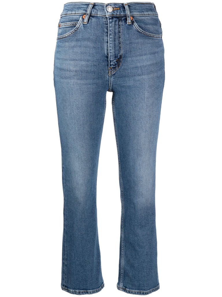 Women's Mid 70s Crop Boot Cut Jeans