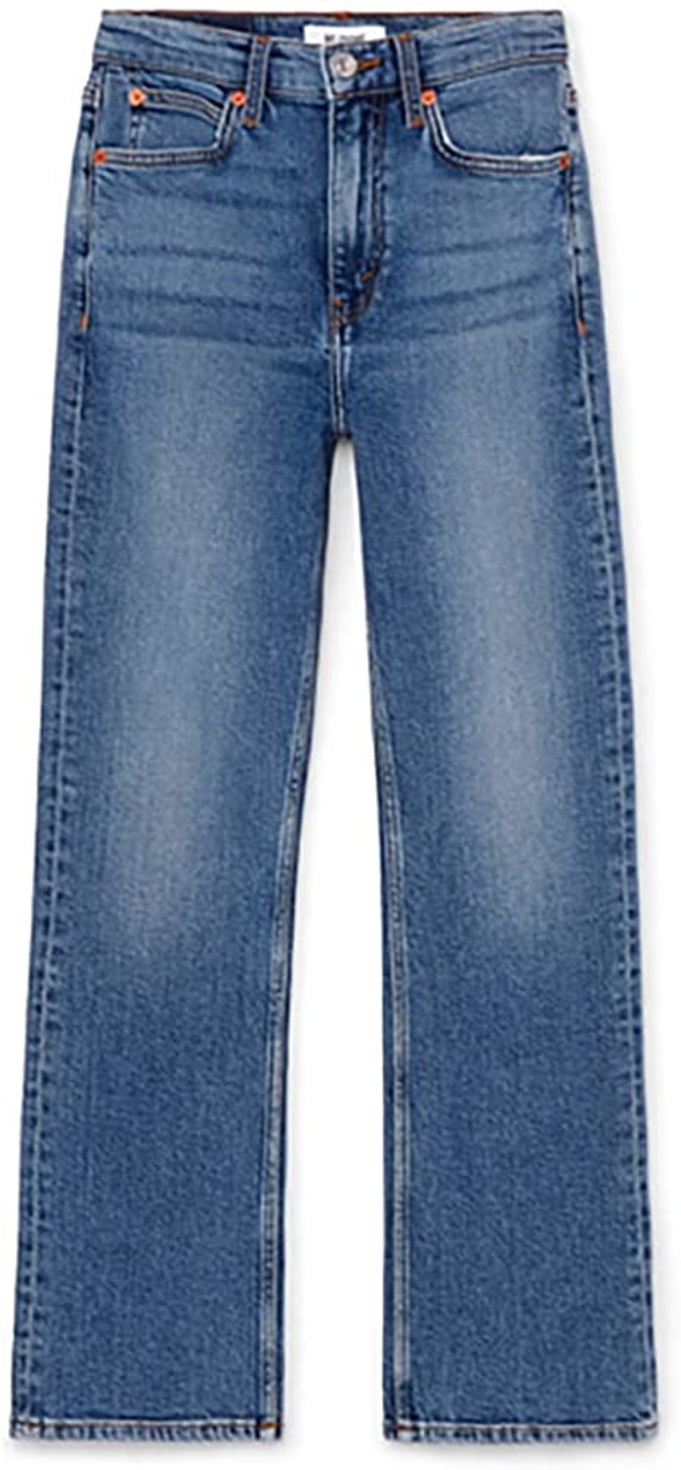 Women's Mid 70s Crop Boot Cut Jeans - Blue