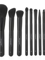 8 Pc Professional Makeup Brush Set With Case