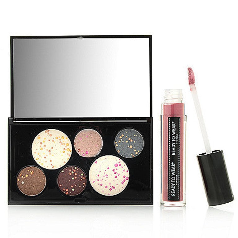 Stellar Eyeshadow Collection With Berry Plum Lipgloss Set