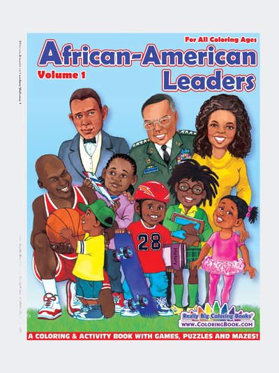 Really Big Coloring Books African American Leaders Coloring Book Vol. 1 (8.5 x 11) product