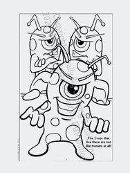Amazing Aliens in Outer Space Coloring Books