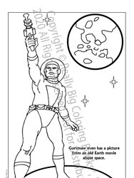 Amazing Aliens in Outer Space Coloring Books