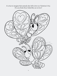 Be My Valentine Coloring Book, 8.5 x 11
