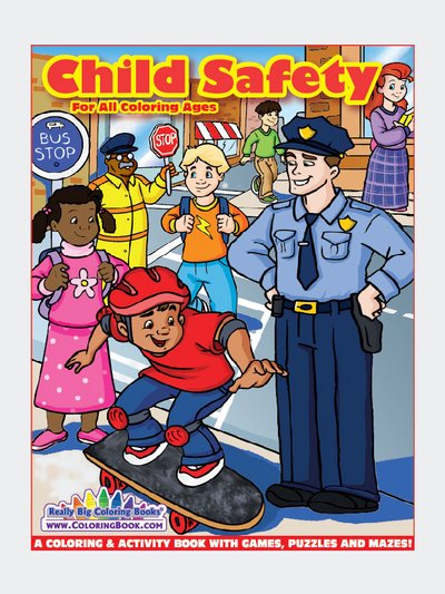 Really Big Coloring Books Child Safety Coloring Book, 8.5 x 11 product