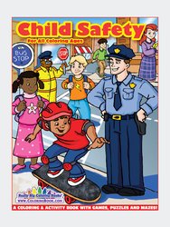 Child Safety Coloring Book, 8.5 x 11
