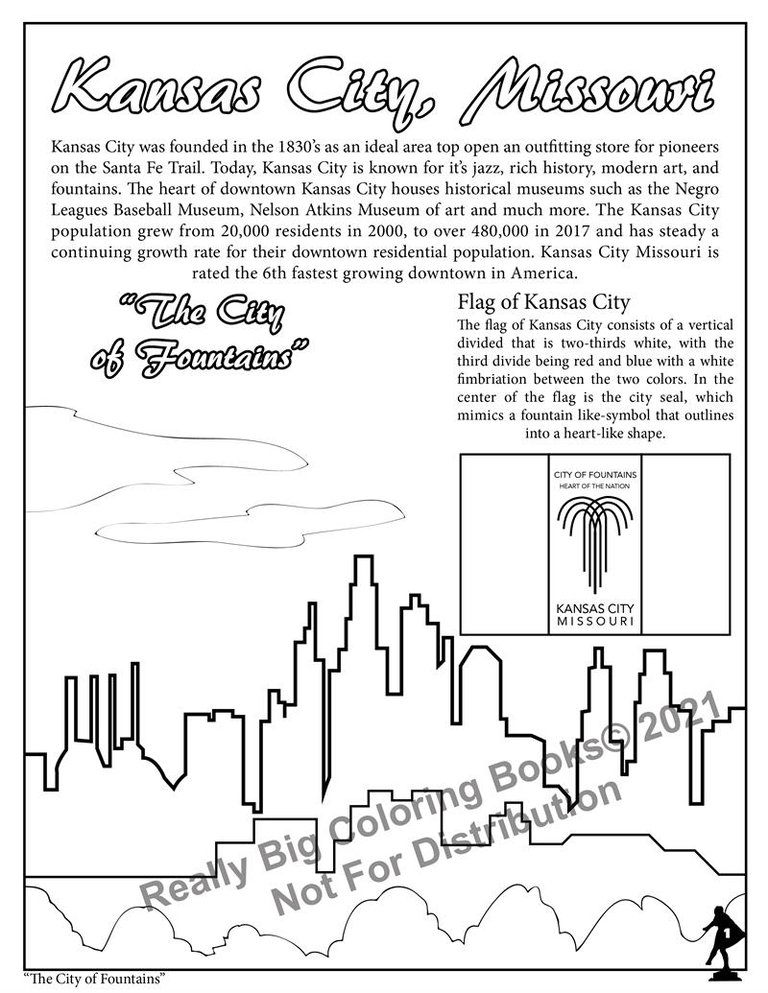 Coloring in Kansas City Coloring And Activity Book