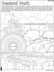 Coloring in New York City Coloring And Activity Book