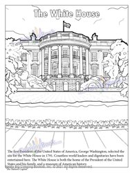 Coloring in Washington D.C. Coloring And Activity Book