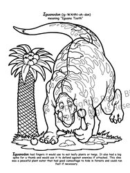 Dinosaurs LapTop Coloring Book