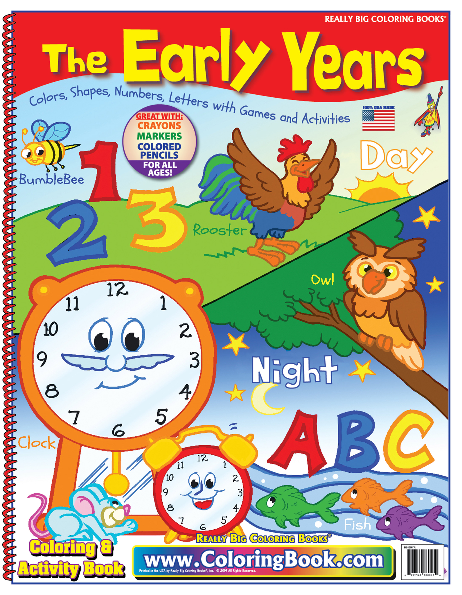 Really Big Coloring Books 17x22 Early Years