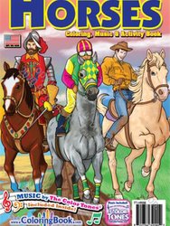 Little Book Of Horses Coloring Books