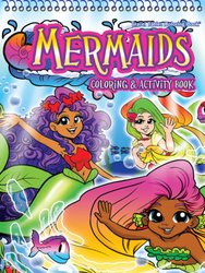 Mermaids Coloring And Activity Book