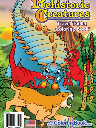 Really Big Coloring Books Prehistoric Creatures Coloring Books product