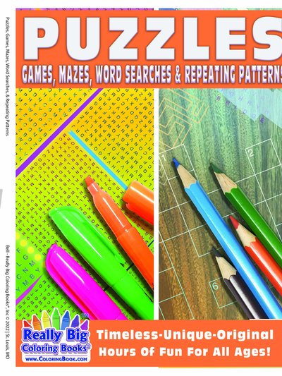 Really Big Coloring Books Puzzles Games And Mazes Coloring & Activity Book, 8.5 x 11 product