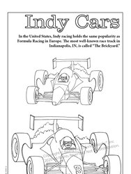 Racing Things That Go Coloring And Activity Book
