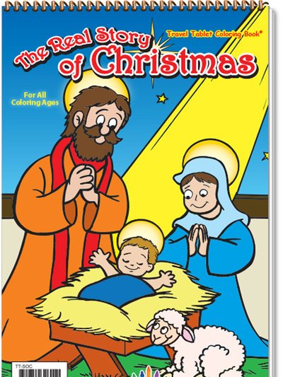 Really Big Coloring Books Real Story Of Christmas Coloring Books product