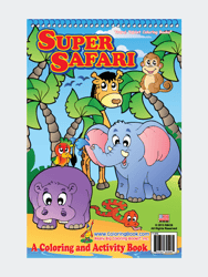 Super Safari Coloring Book