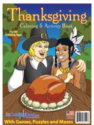 Thanksgiving Coloring And Activity Book