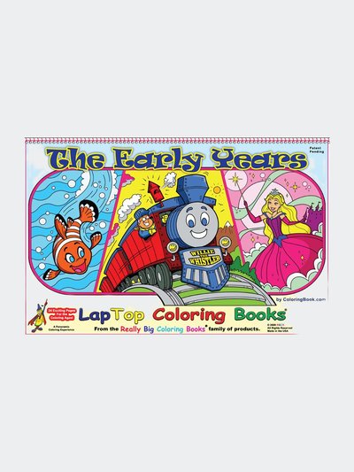 Really Big Coloring Books The Early Years LapTop Coloring Book product