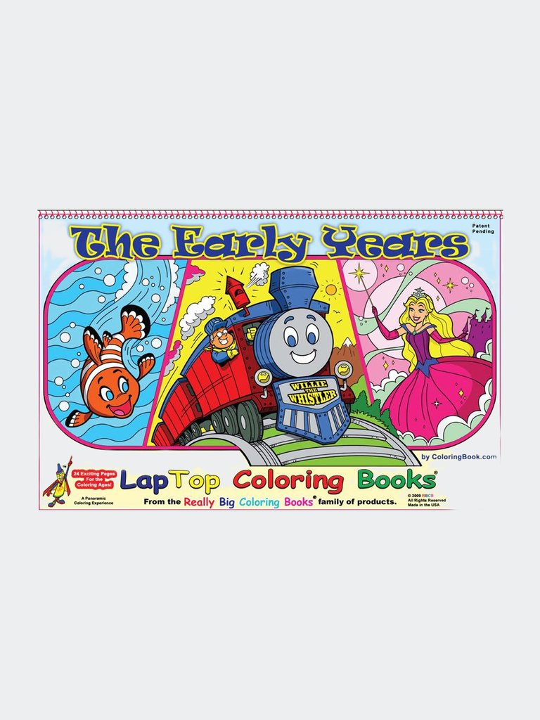 The Early Years LapTop Coloring Book