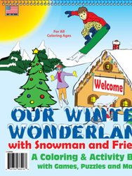 The Winter Wonderland LapTop Coloring Book