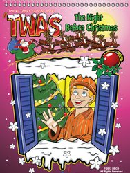 Twas the Night Before Christmas Fun And Educational Coloring Book