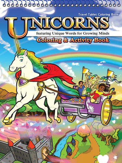 Really Big Coloring Books Unicorns Adventures Coloring & Activity Book product