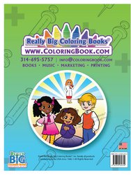 Vaccinations For Kids Coloring Activity Book With Song