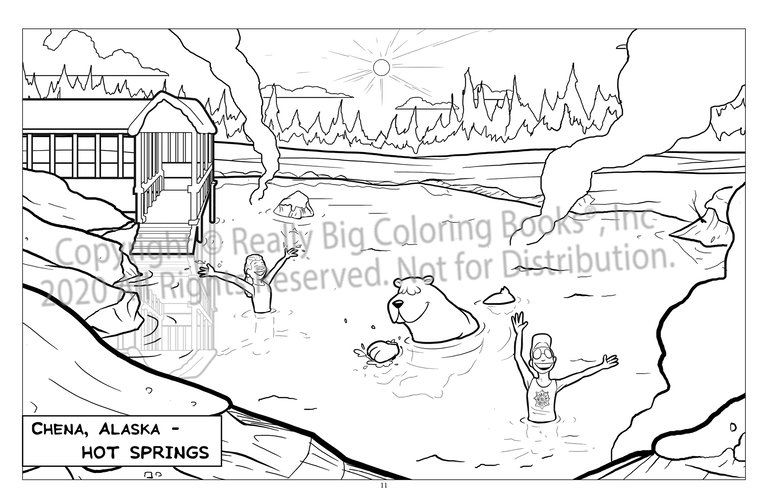 Winter Adventures Around the World LapTop Coloring Book