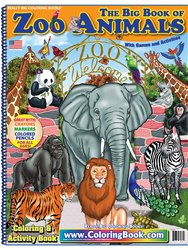 Zoo Animals Color Book