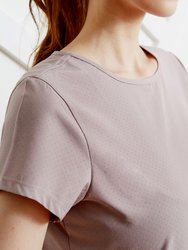 Airy Mile Laser Mesh Tee