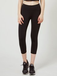 Alliance Capri Ventiflo Leggings - Onyx Black