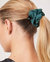 Cinch Scrunchi Hair Tie - Mediterranea Green