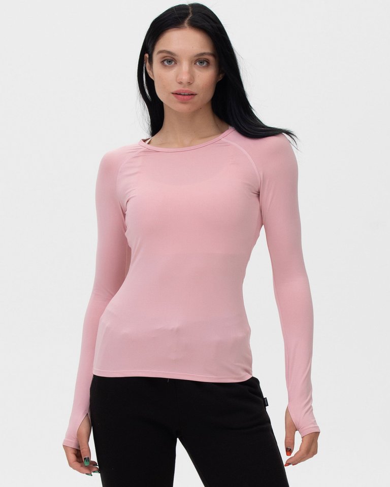 Citizen Compression Long Sleeve - Mauve Pink