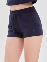 City Zip Shorts - True Navy