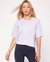 Cozy Boxy Tee Short Sleeve - Purple Lace