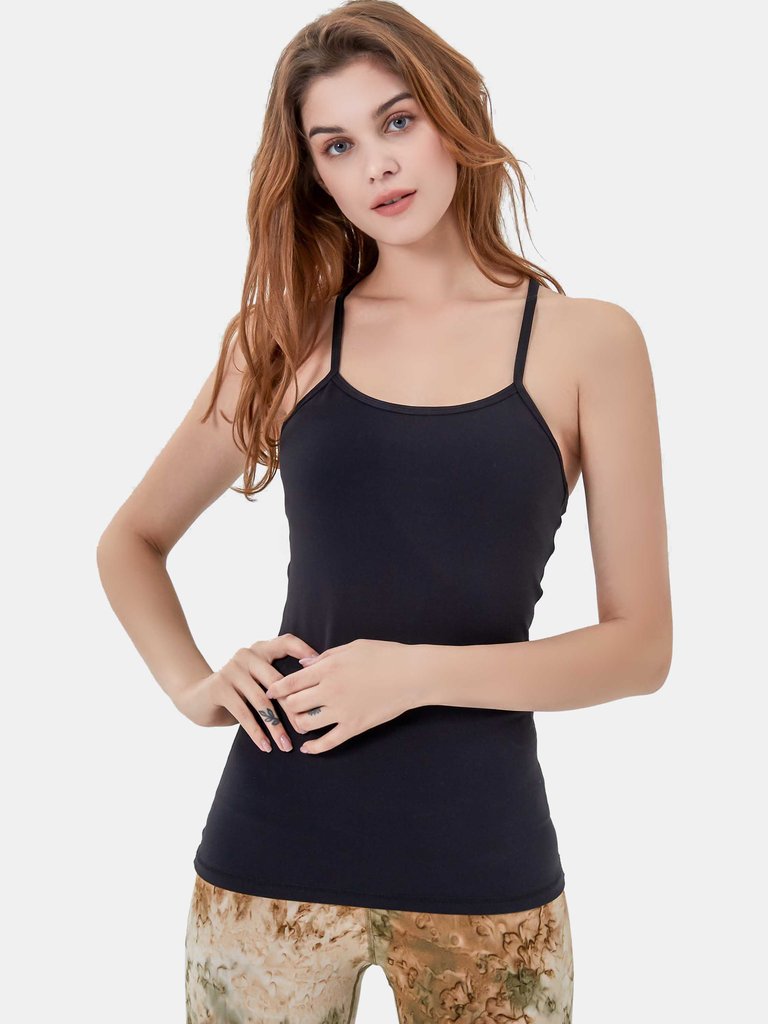 Dove Bra Tank - Metropolis Black