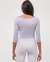 Dynamic Cozy Open Shoulder 3/4 Sleeve Long Johns